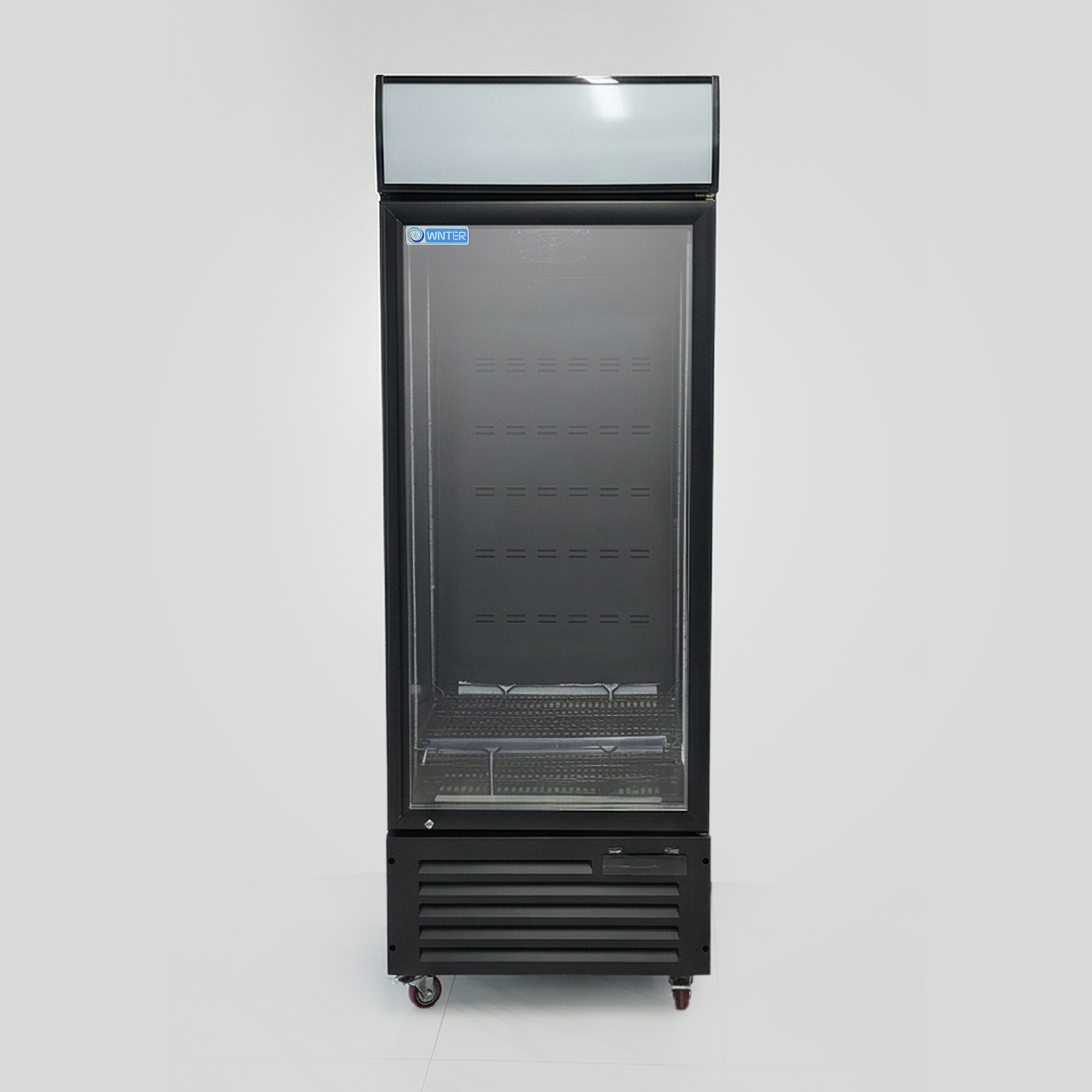  WNTER KXG-700H, Merchandising Refrigerator, 580L BLACK 