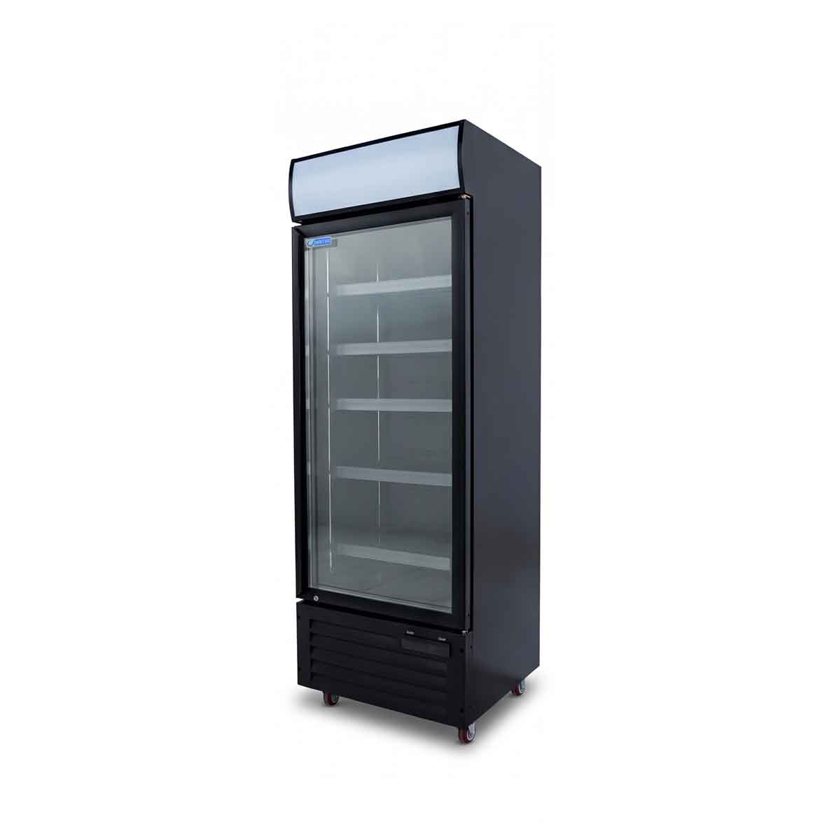  Wnter KXD-600H upright freezer single door 600L, +2 to +8°C, side view left 