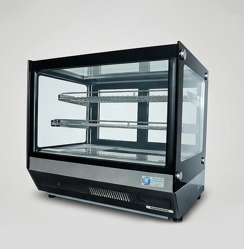  Wnter WSF-120-L display refrigerator 70cm, stainless steel, 0 to +5°C, pastry showcase KSA 