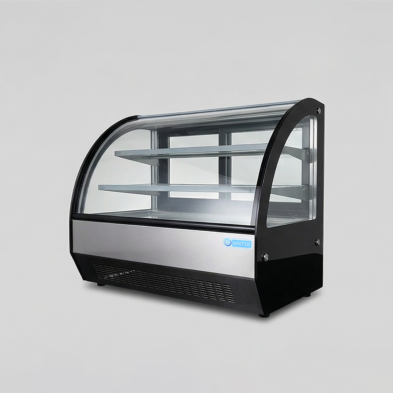  Wnter CS900CT display refrigerator 90cm interior shelves, commercial chilled display KSA 