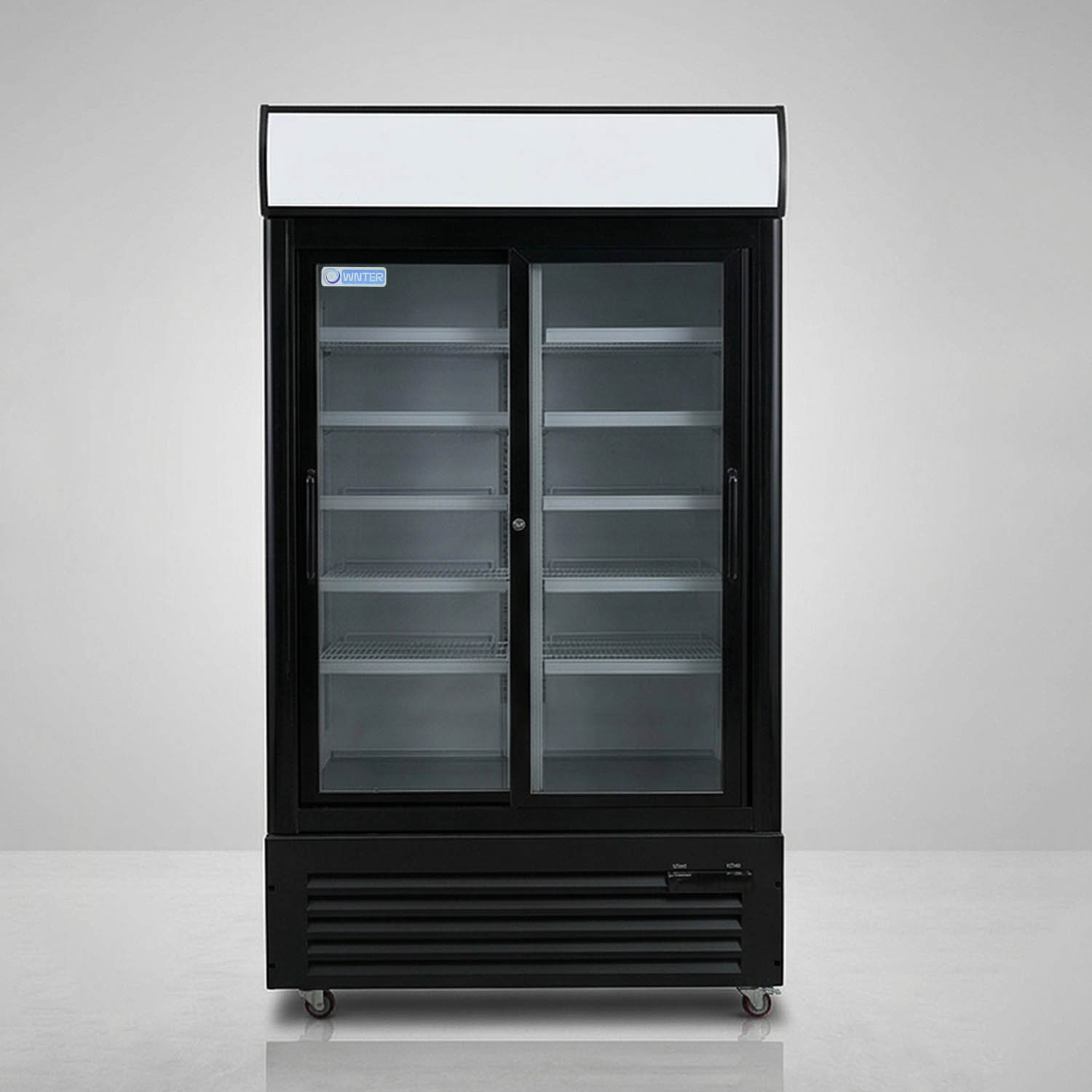  ثلاجة عرض بابين سعة 900 لتر WNTER KXG-900S  