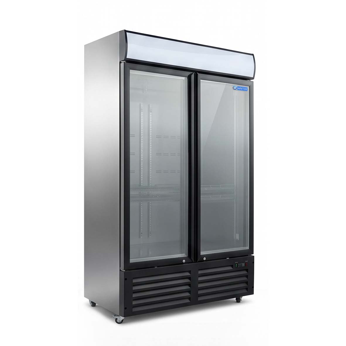   فريزر ذات بابين اسود بسعة 1400 لتر KXD-1330H من ونتر  