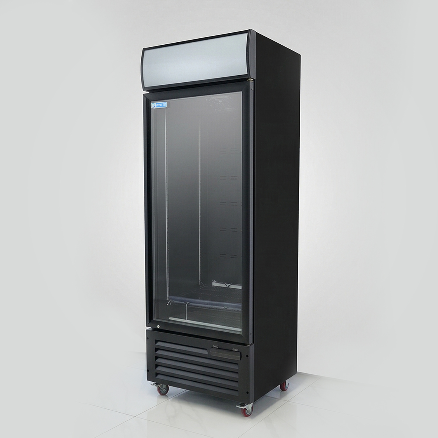  WNTER KXG-700H, Merchandising Refrigerator, 580L BLACK 