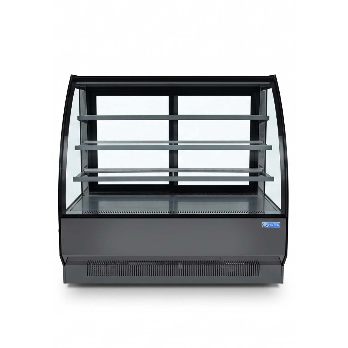  Wnter CS-1500C3B display refrigerator 150cm, stainless steel, 3 shelves, +2 to +8°C, KSA 