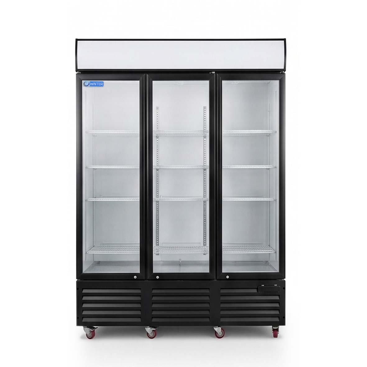  Wnter KXD-1985H Merchandising Freezer, 3 doors - 2000L Black 