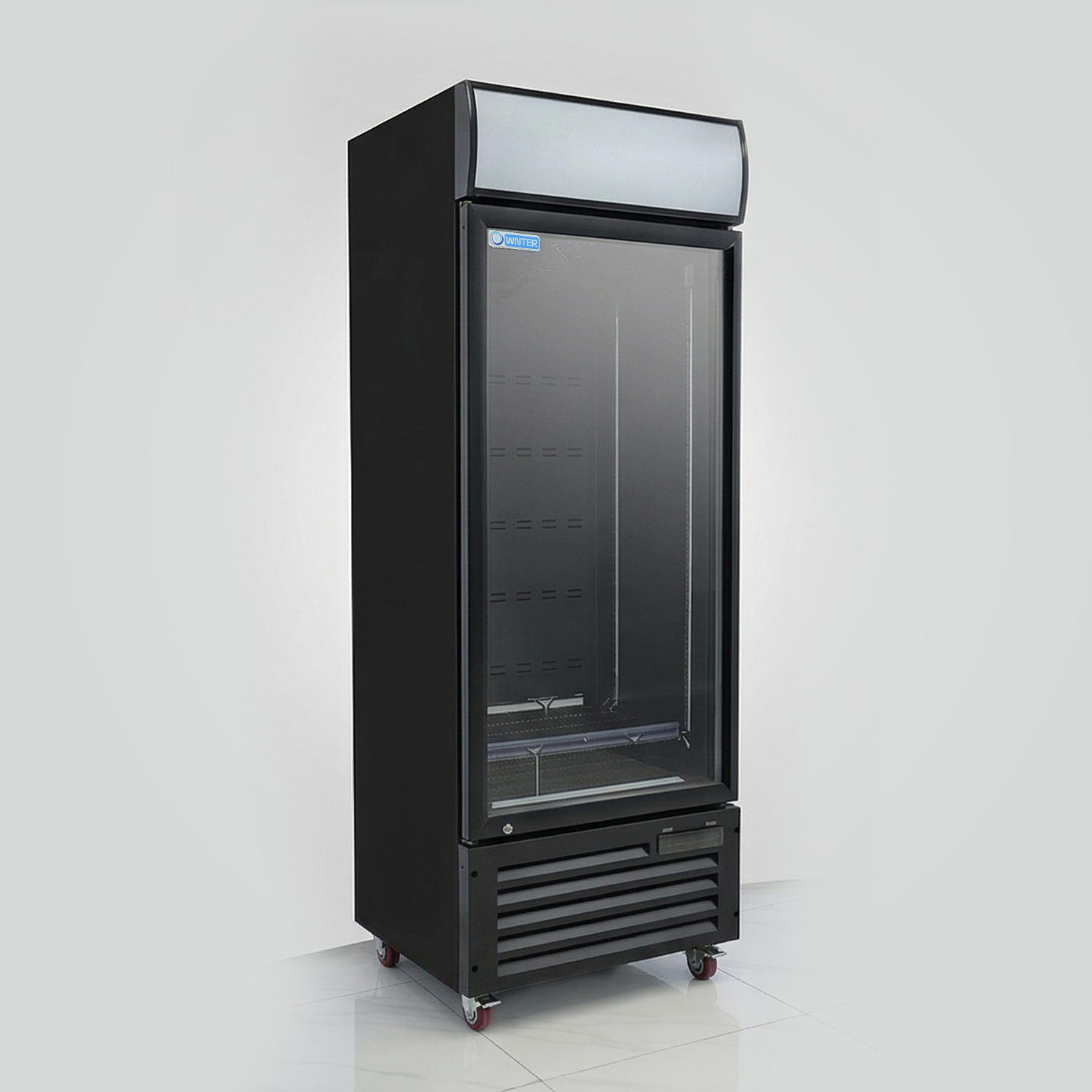  WNTER KXG-700H, Merchandising Refrigerator, 580L BLACK 