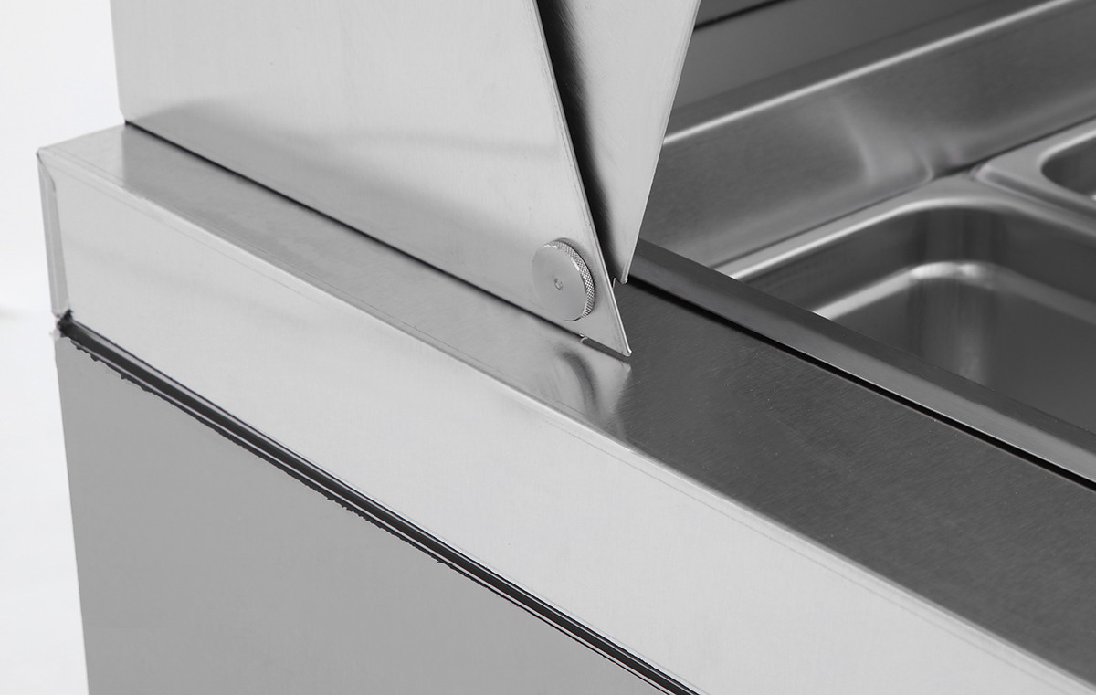  WNTER MSF 8304, Salad Refrigerator, 18 Pans 184 Cm 