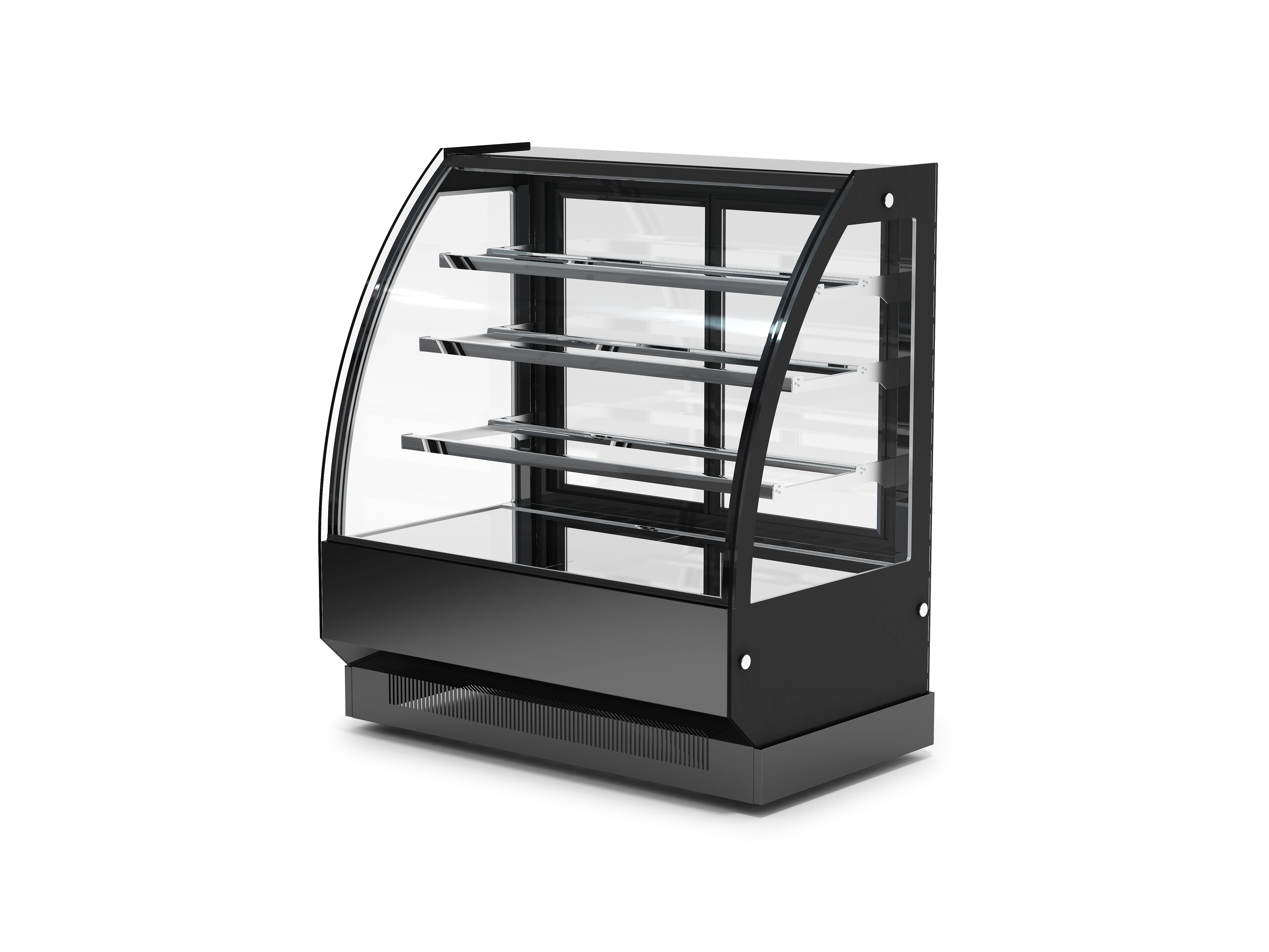 Wnter CS-1500C3B display refrigerator 150cm in cafe setting, commercial chilled showcase KSA 