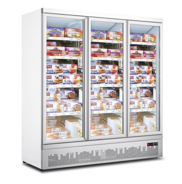  Wnter KXD-1880 White Upright Freezer, 3 doors, 1450L  