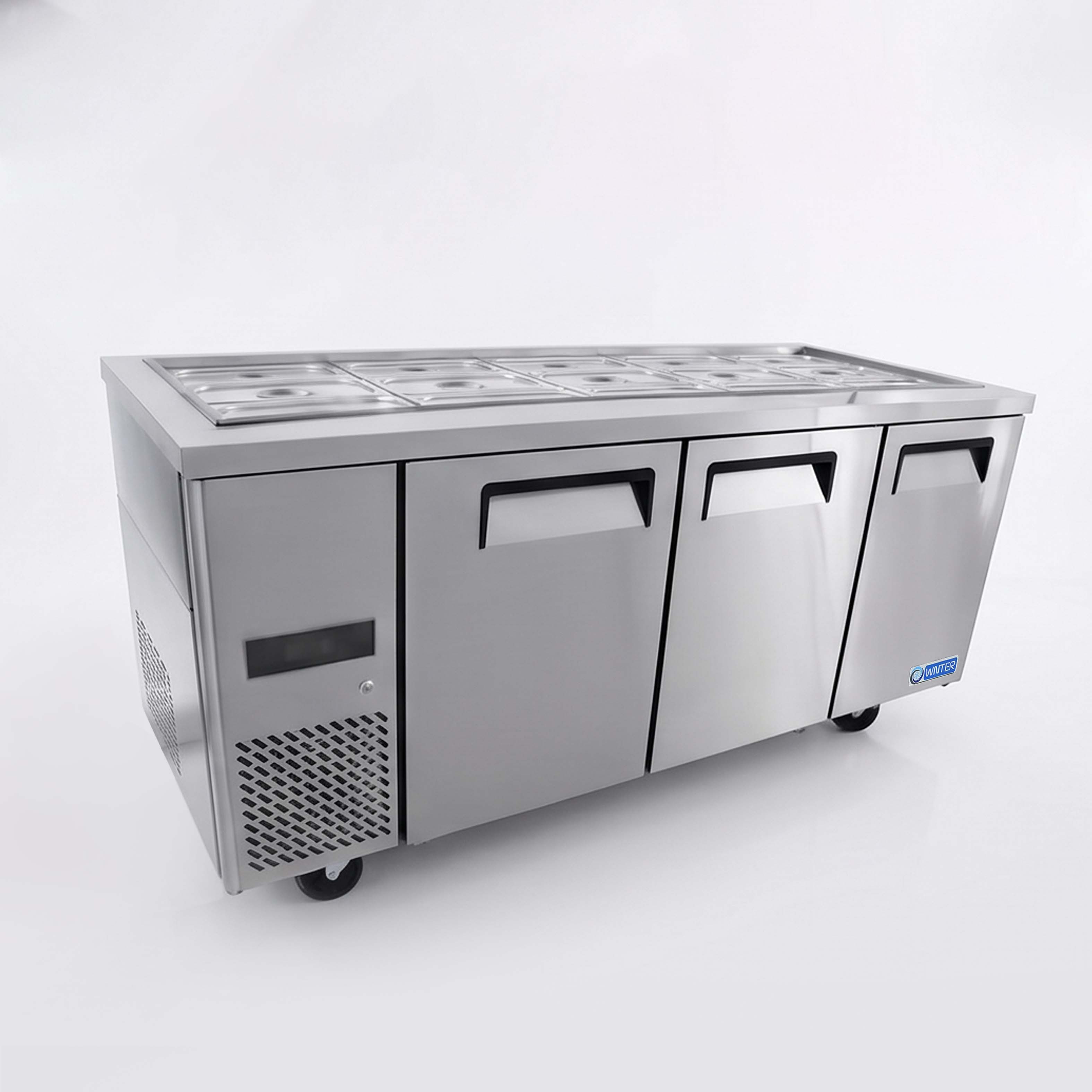  Winter YWL 9740, 15 Basins Salad Prep Refrigerators- 180 cm 