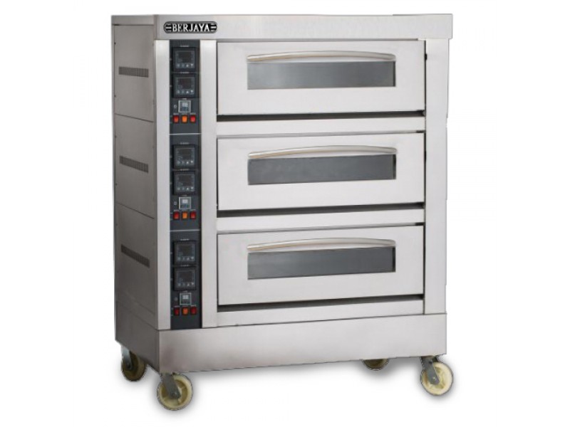  فرن كهربائي للبيتزا والمعجنات بثلاثة طوابق BJY-E20KW-3PRM من برجايا 
