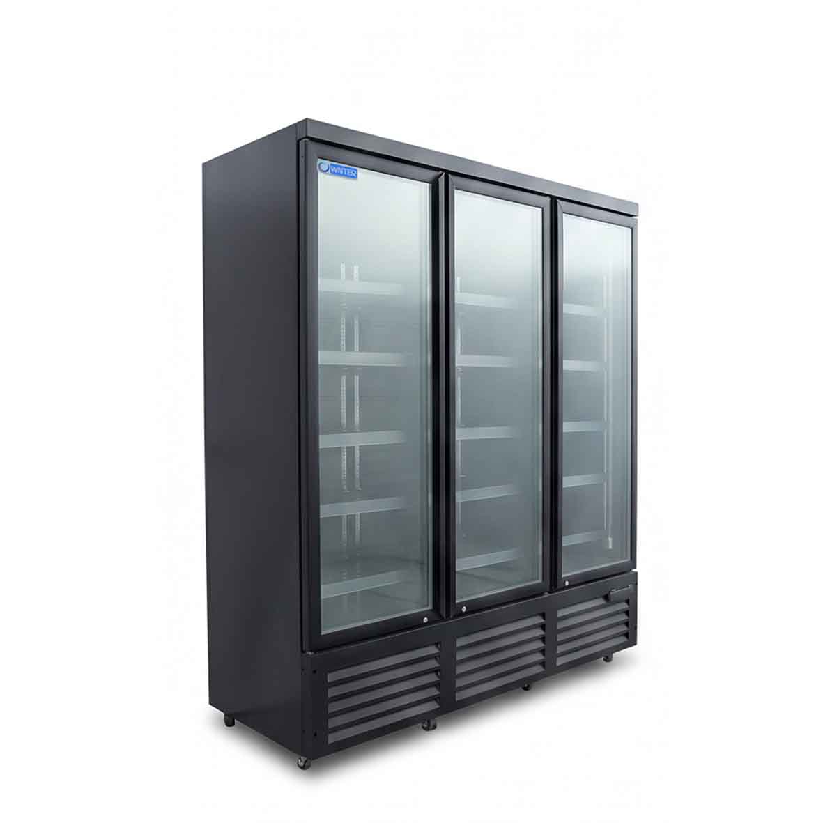  Wnter KXD-1880 Upright Freezer, 3 doors - 1450L Black 