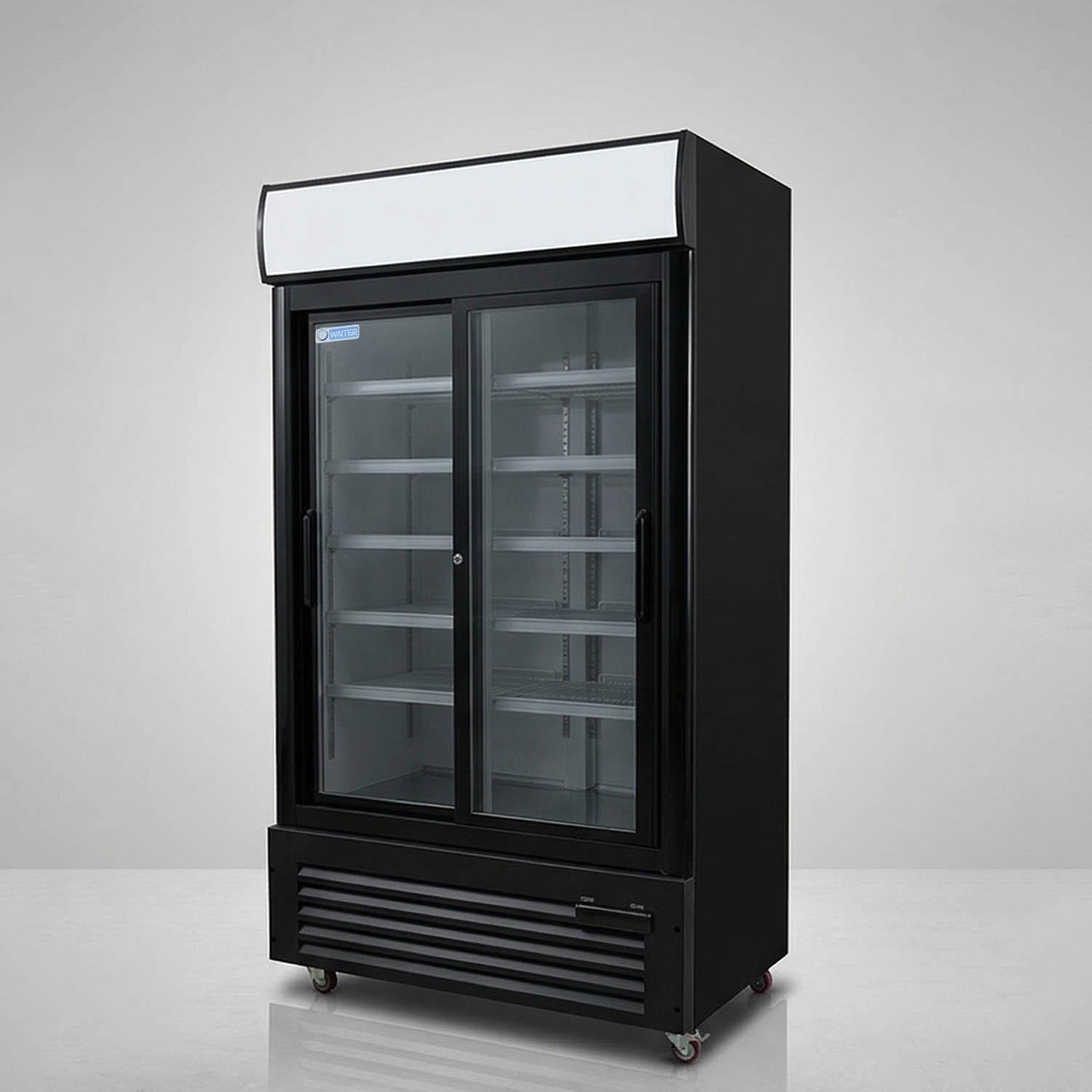  ثلاجة عرض بابين سعة 900 لتر WNTER KXG-900S  