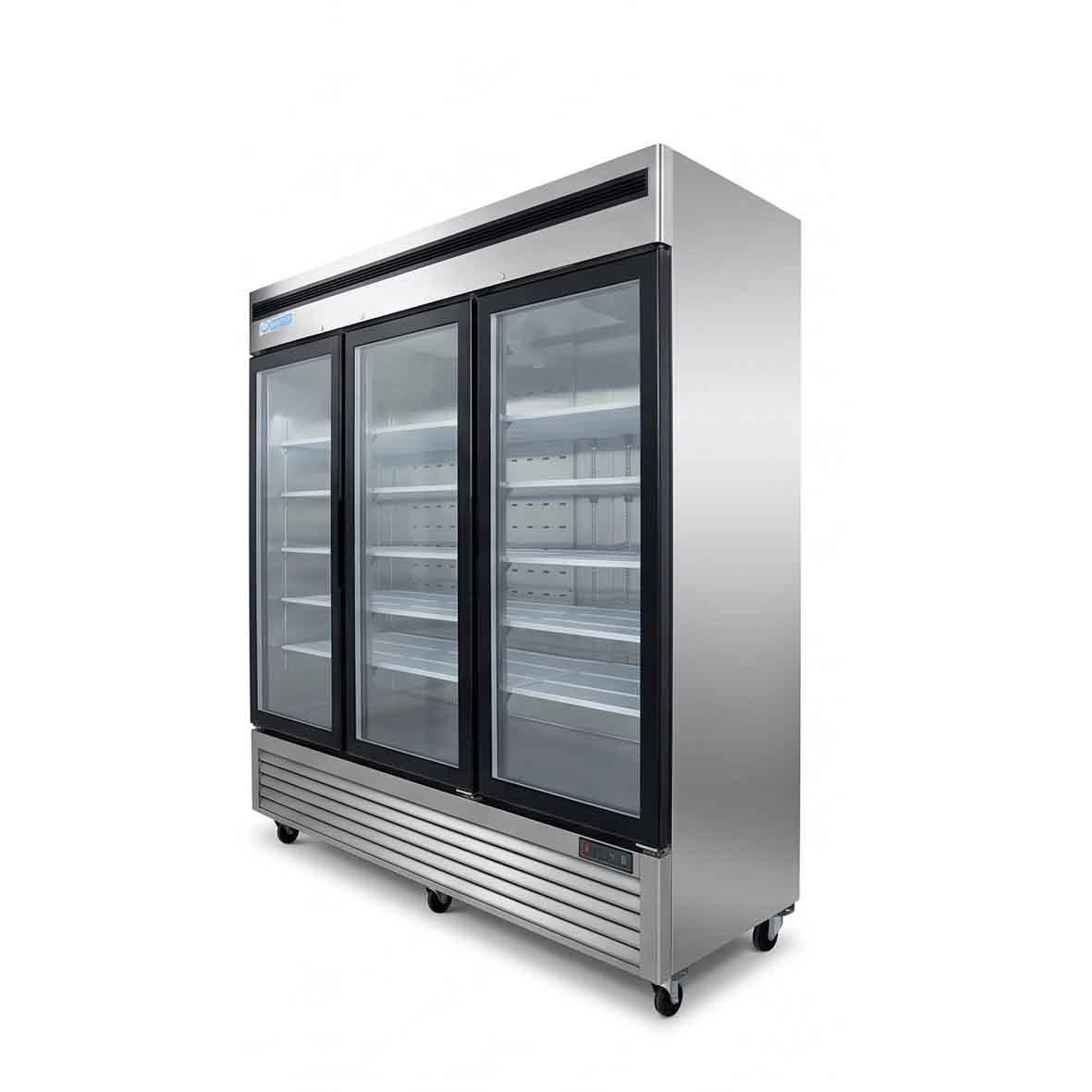  ثلاجة عرض استيل 3 أبواب MCF 8708 من ونتر  