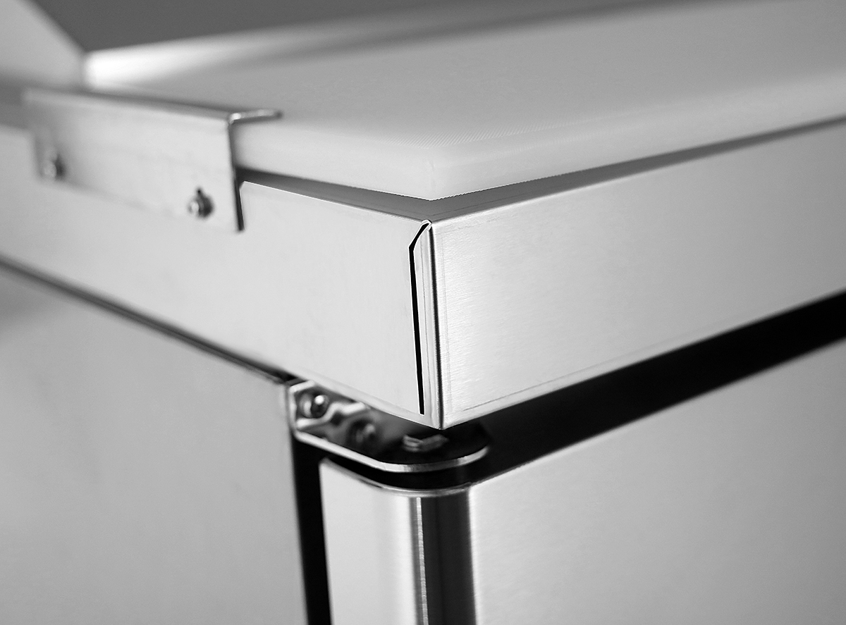 WNTER MSF 8305, Salad Refrigerator, 12 Pans 69 cm 