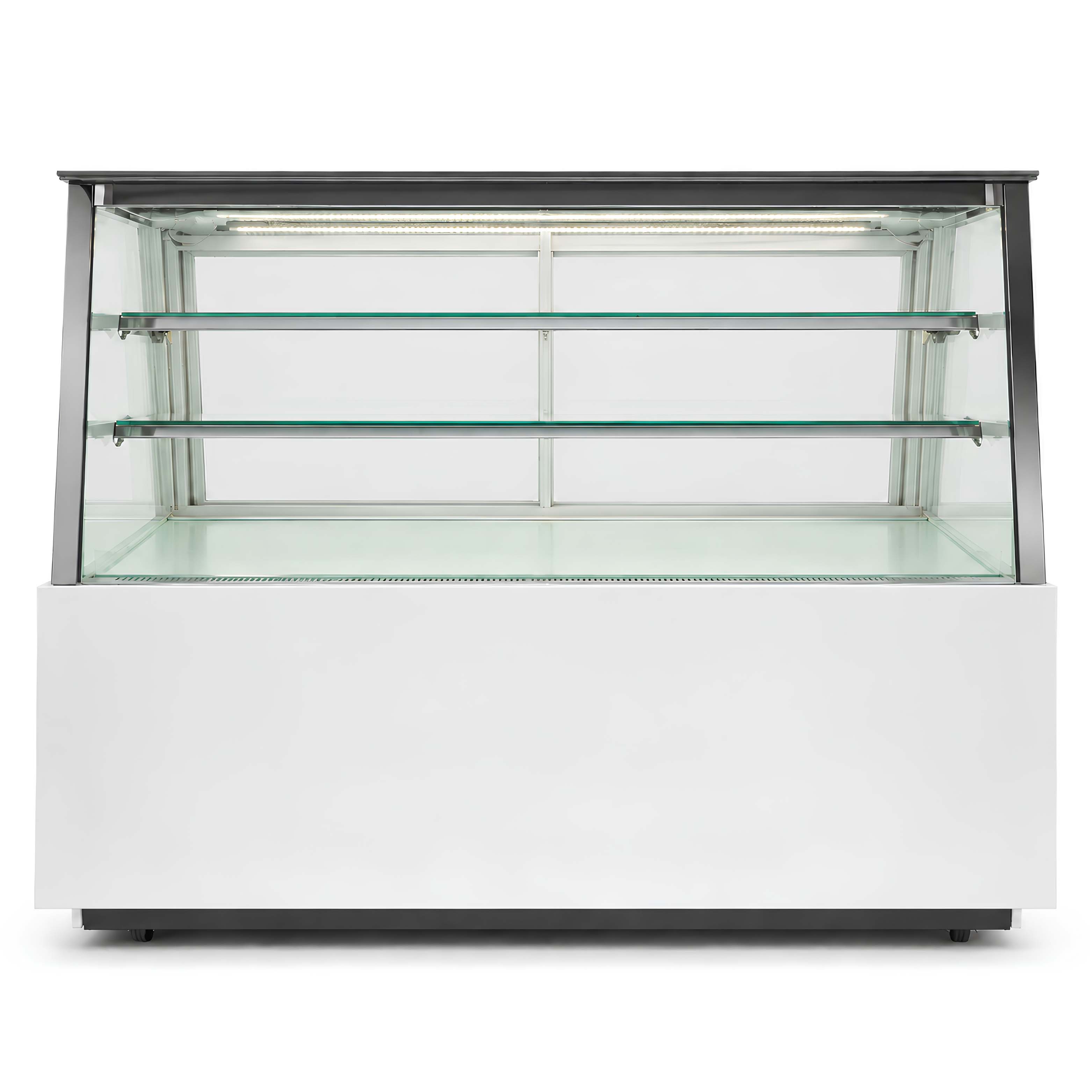  ثلاجة حلويات هرمي ابيض 150 سم 2 رف مديل CS-1500C2 