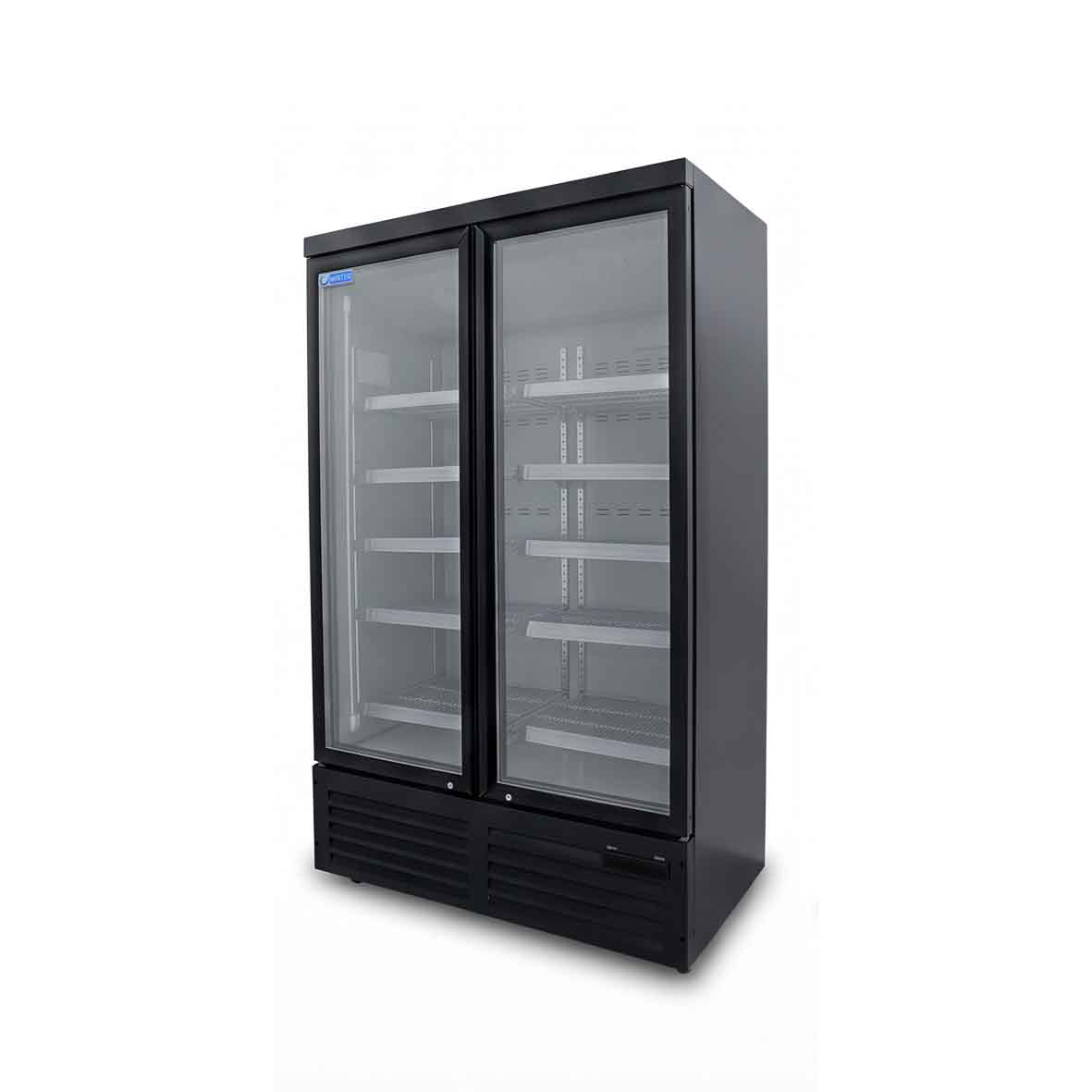  Wnter KXD-1253 freezer two doors 930L, stainless steel, left-side view 