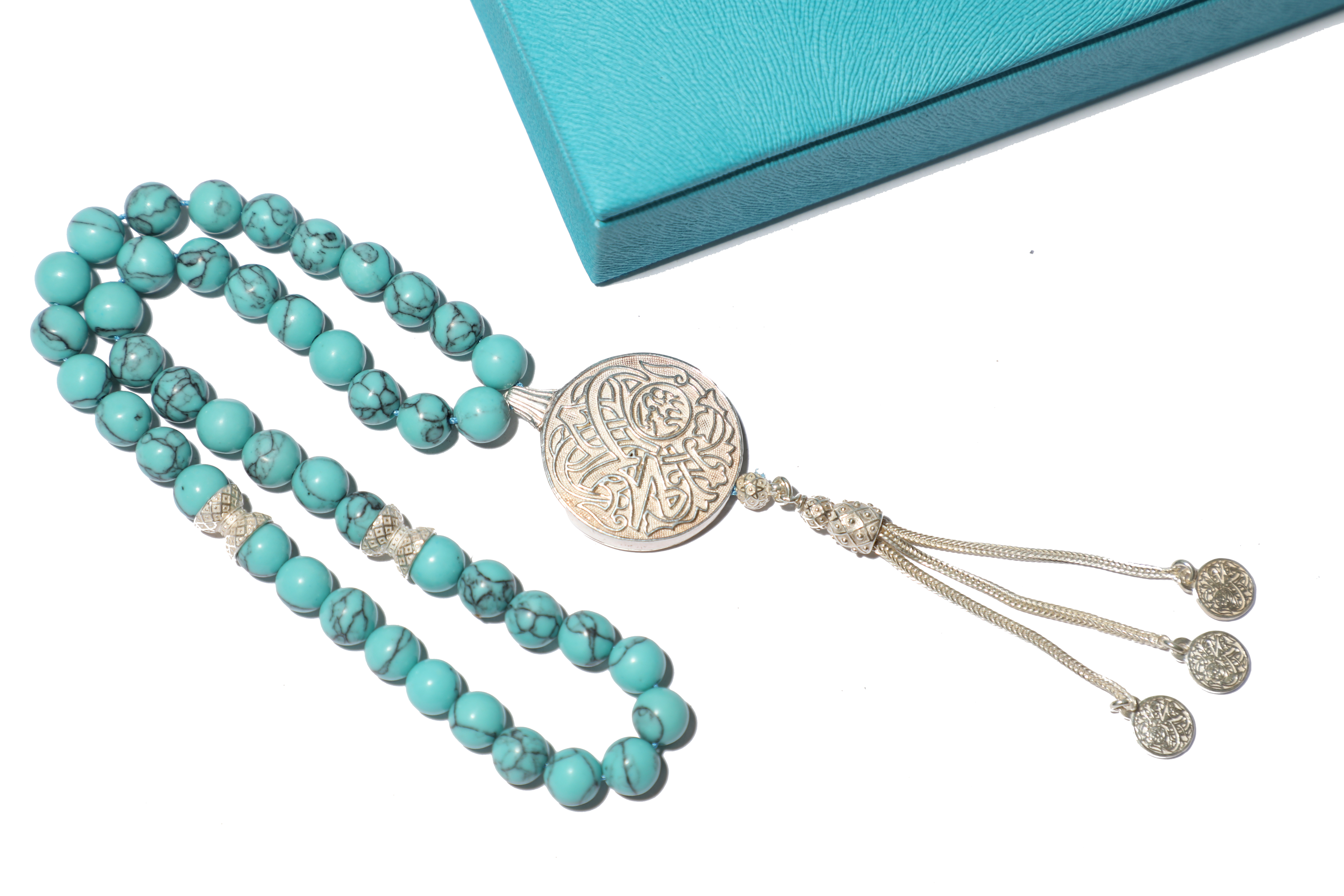 the Prophet’s Mosque Subah Tasbih (Large) - Turquoise Howlite