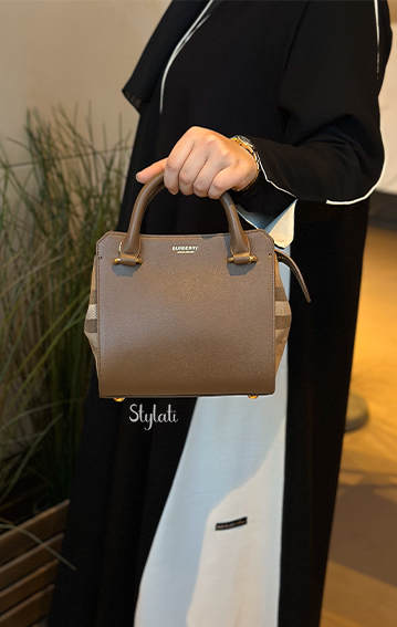  Burberry Banwell Satchel Handbag 