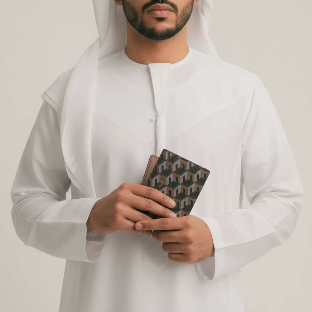  محفظة ماتيو لون بني جوزي ماركة كريستي إن جي 