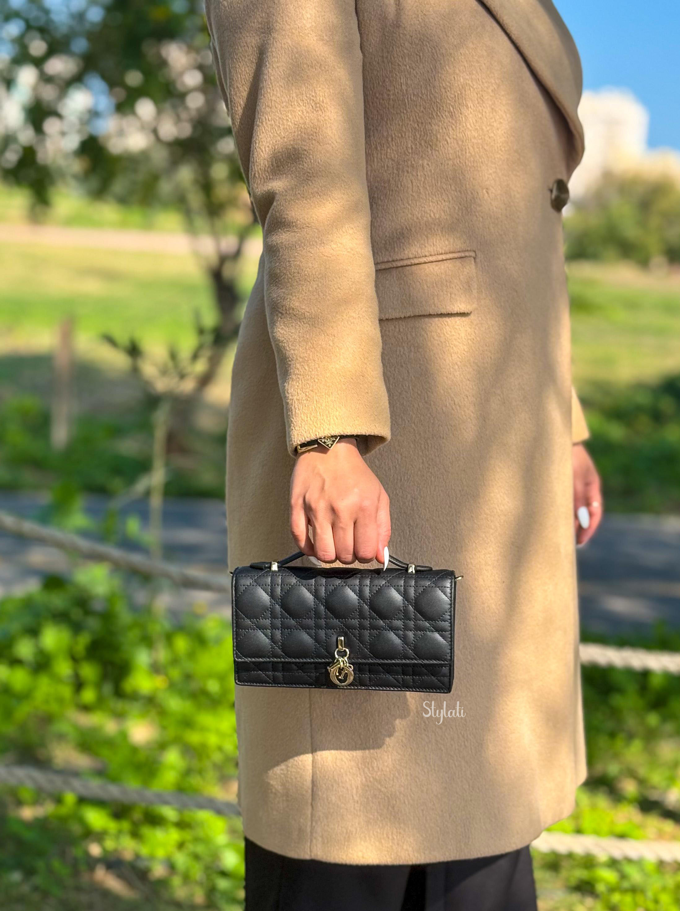  Dior My Dior Mini Bag Black 