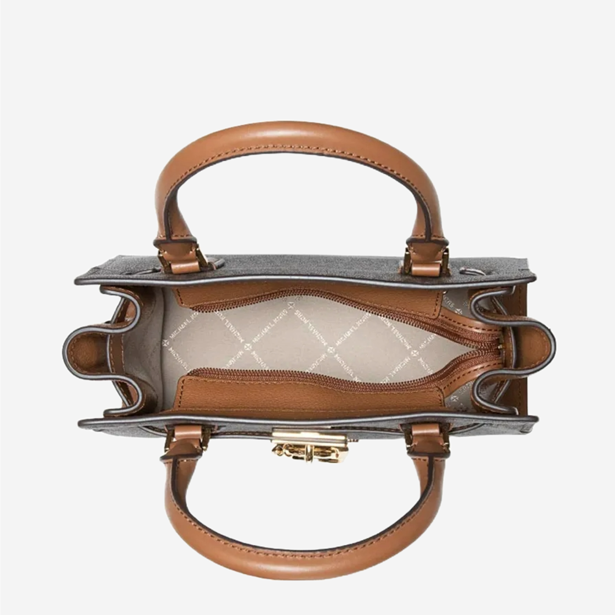  Michael Kors Hamilton Logo Satchel Bag 