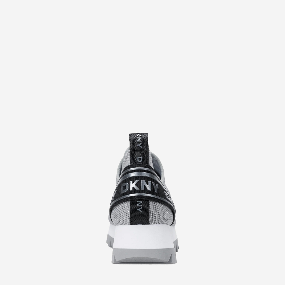  Dkny abbi logo slip-on sneaker Nickel 