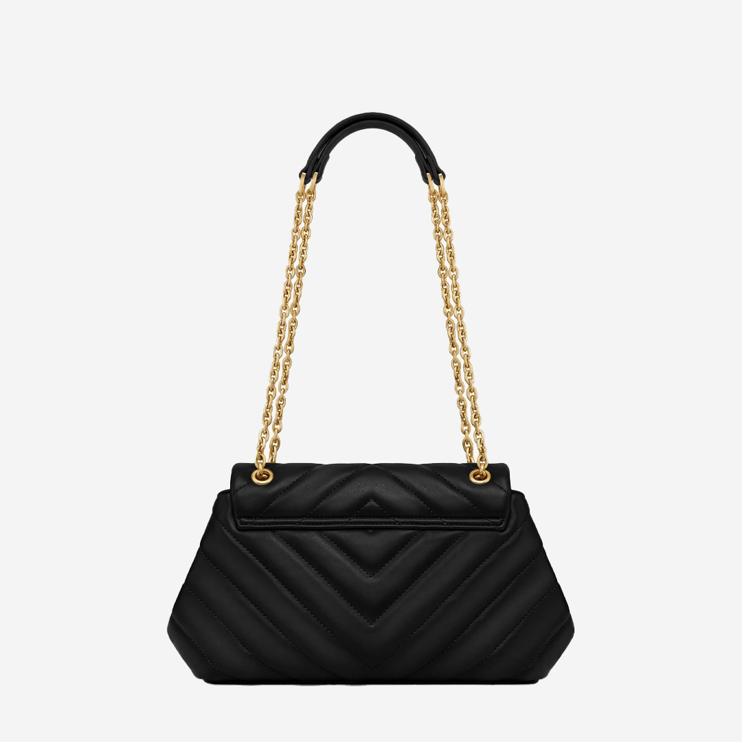  JW PEI Valerie Quilted Chain Flap Shoulder Bag - Black (Pre-Order Within 14 Days) 