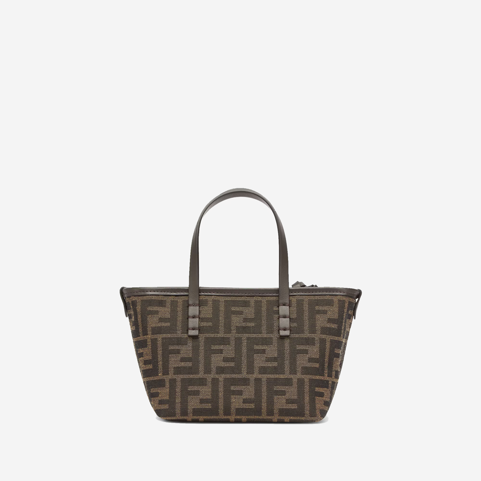  Fendi FF Jacquard Roll Mini Shopper Bag(Pre-Order Within 14 Days) 