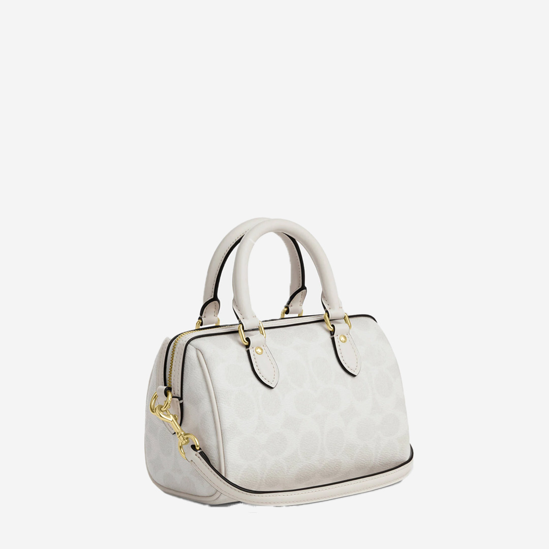 Coach Mini Rowan Crossbody Bag In Signature Canvas 
