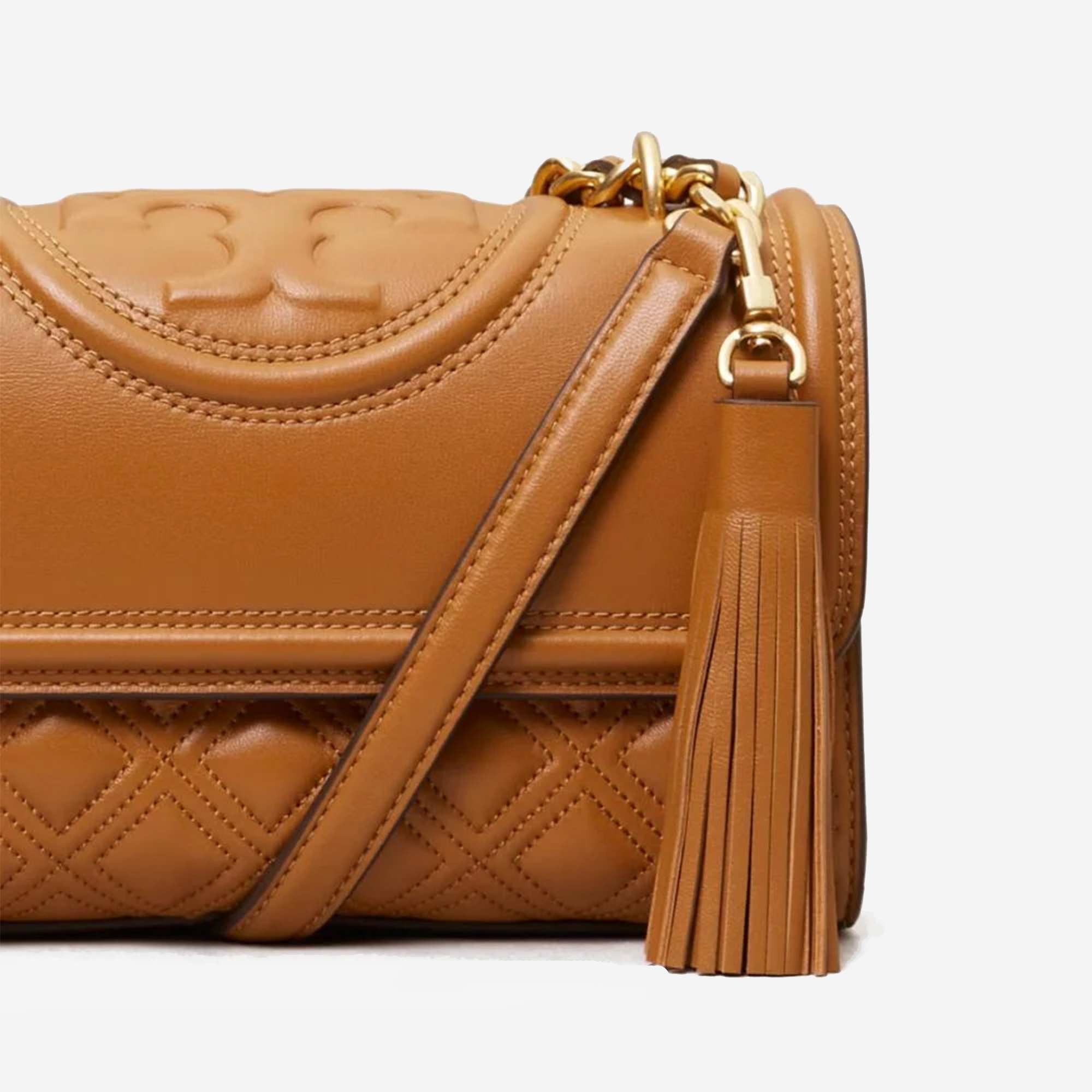  Tory Burch Fleming small convertible shoulder bag Brown 