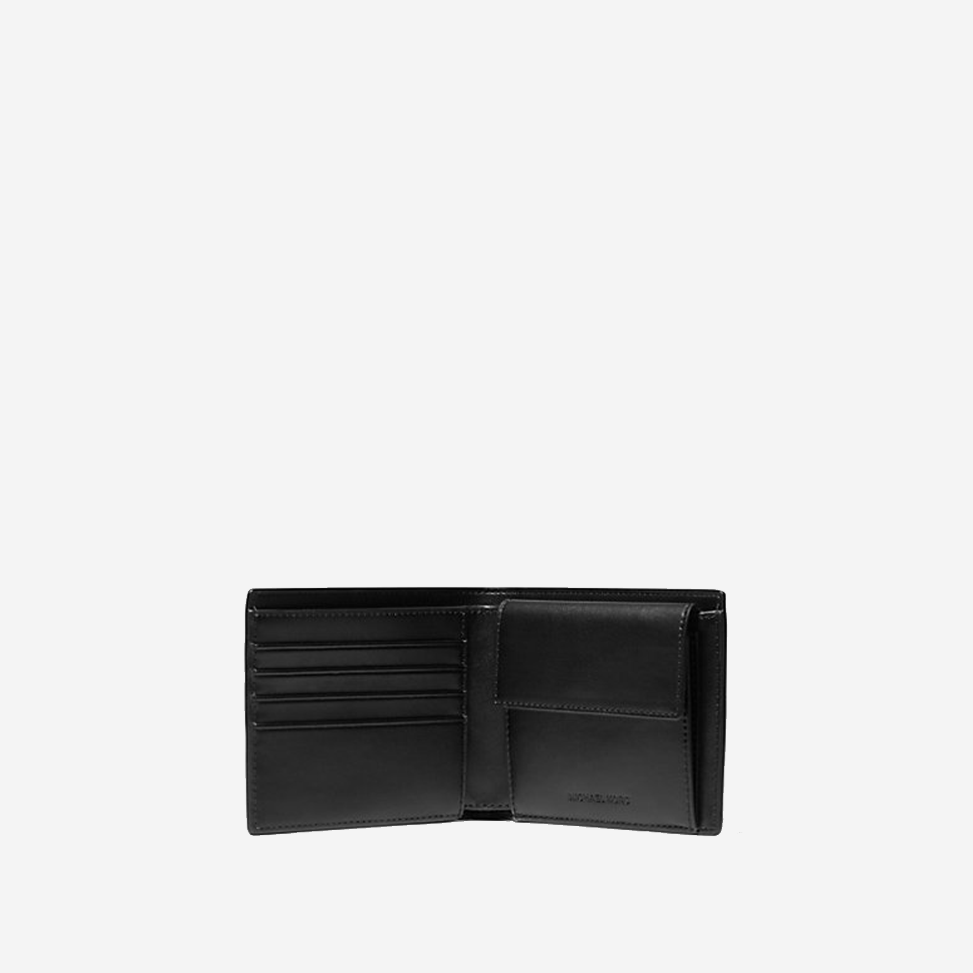  Michael Kors Cooper Logo Billfold Wallet With Coin Pouch Blue  