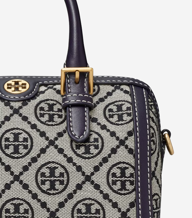  Tory Burch T Monogram Barrel Bag 