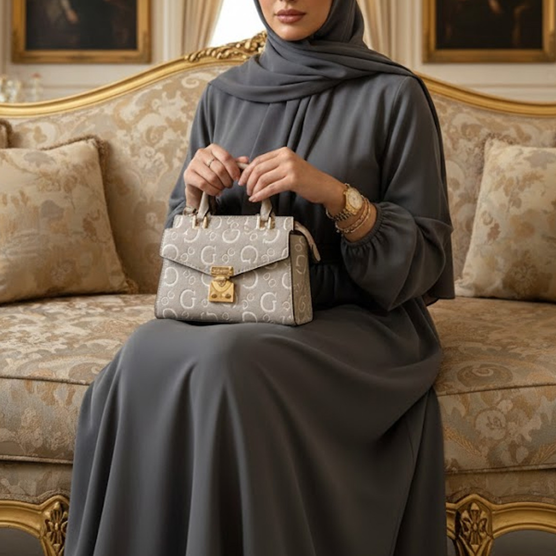  حقيبة ساتشل بلون كراميل من الجلد الصناعي من ماركة جيس 