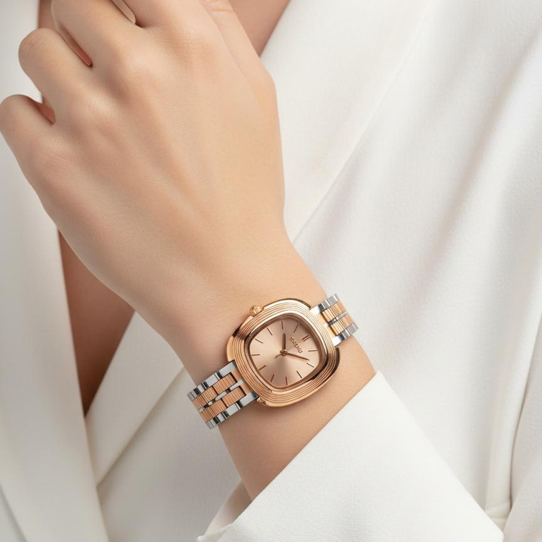  Milano Rado Style Stainless Steel Watch 