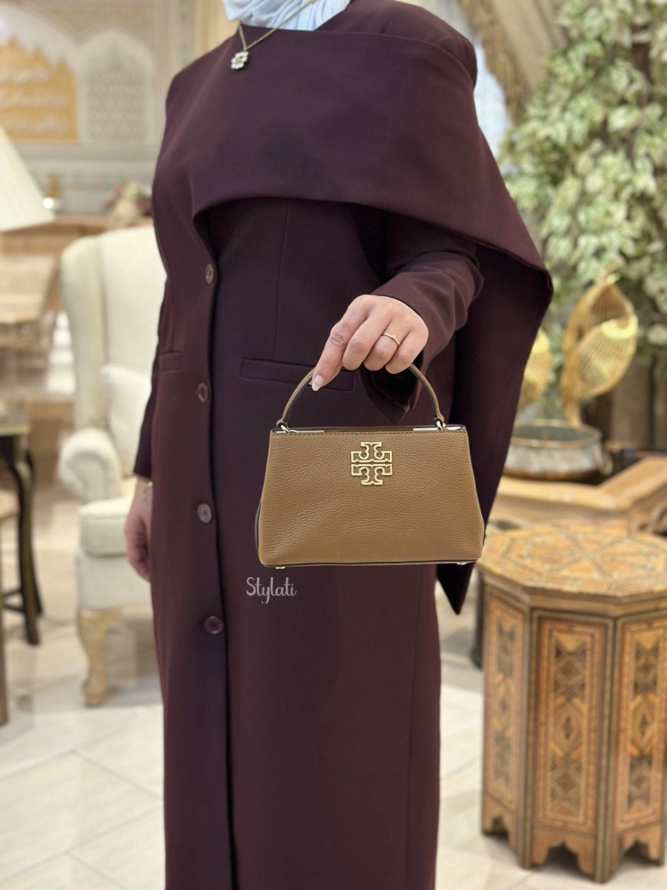  حقيبة ساتشل ميني بريتن ماركة توري بورش 
