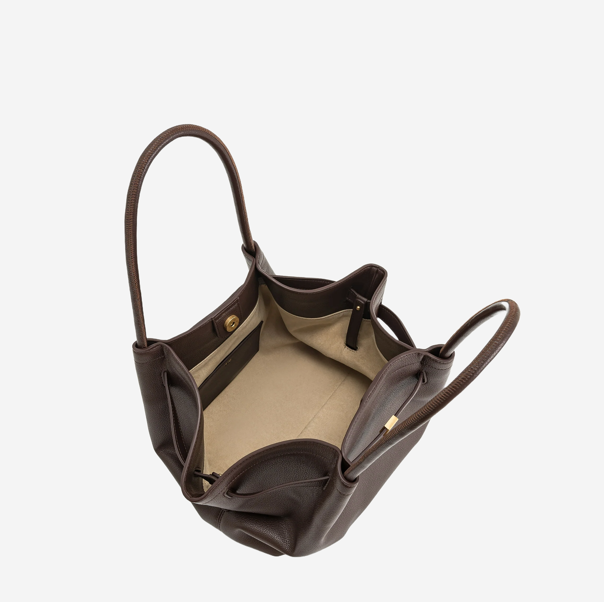  JW PEI Hana Medium Tote Bag - Dark Brown  (Pre-Order Within 14 Days) 