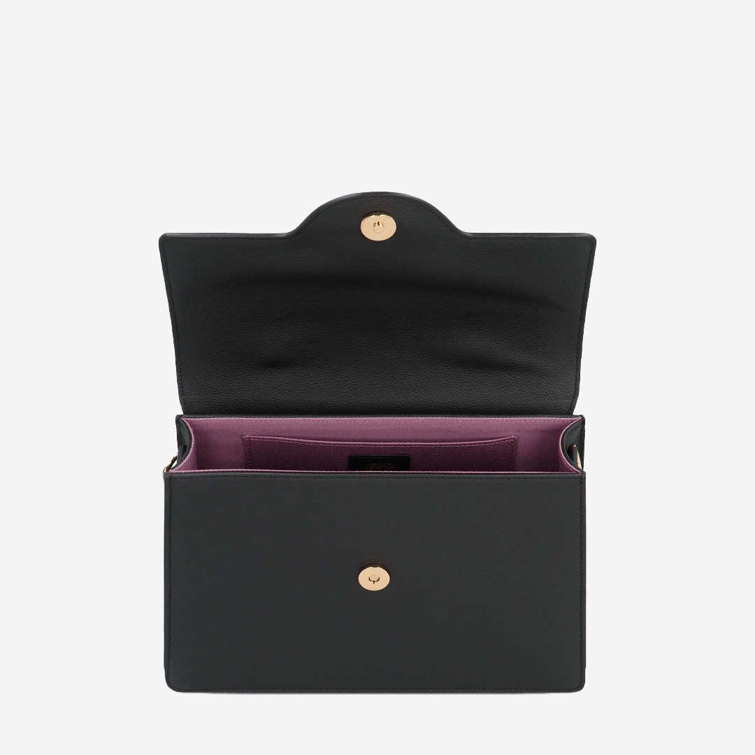  Versace Medusa leather handbag 