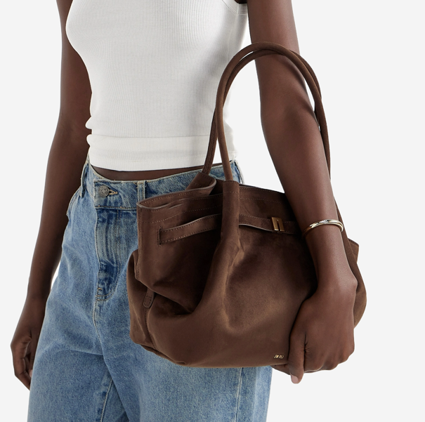  JW PEI Hana Medium Tote Bag - Dark Brown  (Pre-Order Within 14 Days) 
