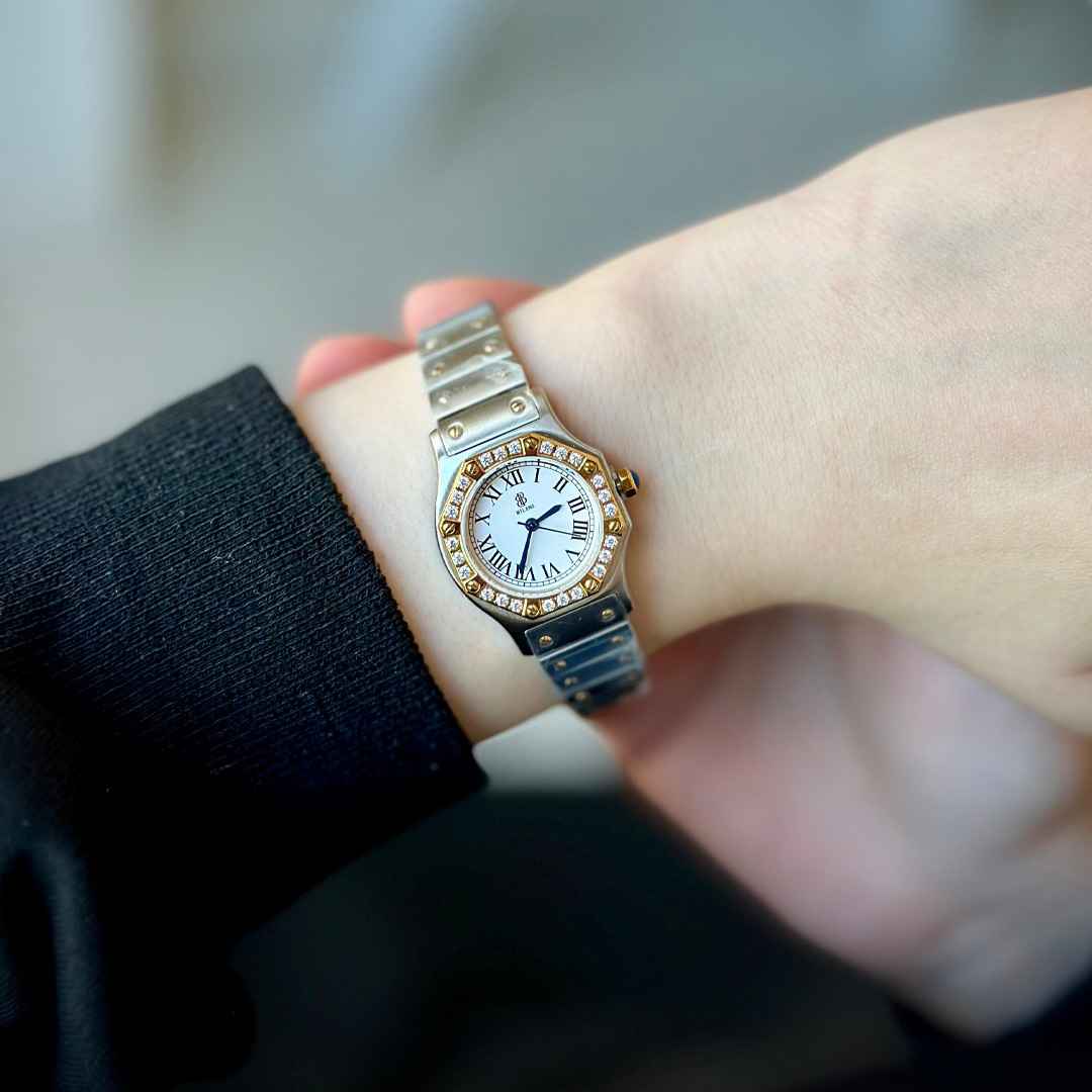  Milano Steel “Cart Santos” Model Watch 