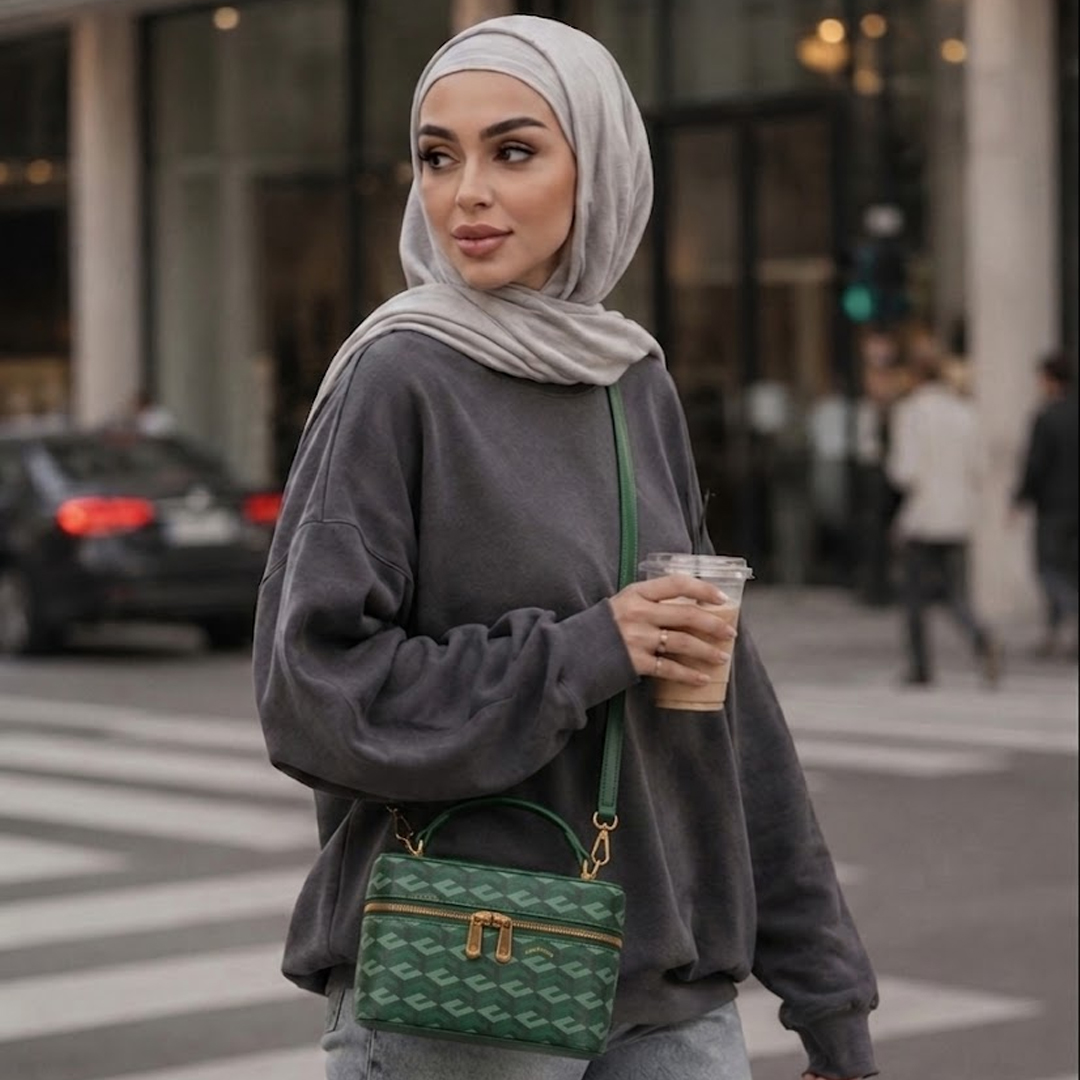 حقيبة جونو لون أخضر ماركة كريستي إن جي 