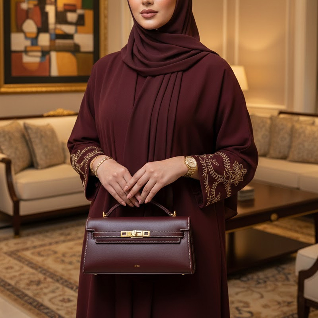  JW PEI Noor Top Handle Bag - Reddish Brown (Pre-Order Within 14 Days) 