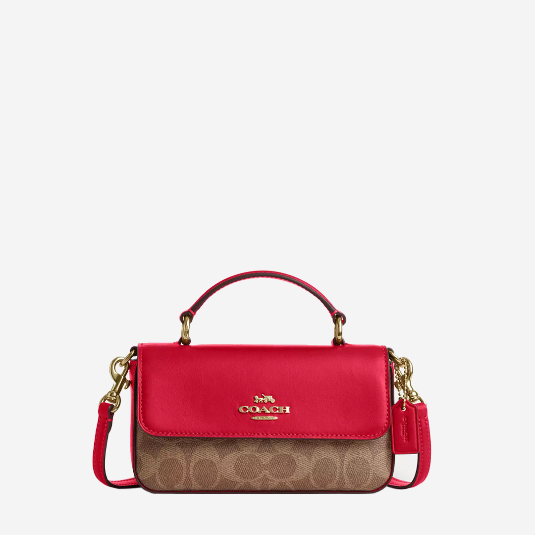  Coach Mini Josie Top Handle Bag 