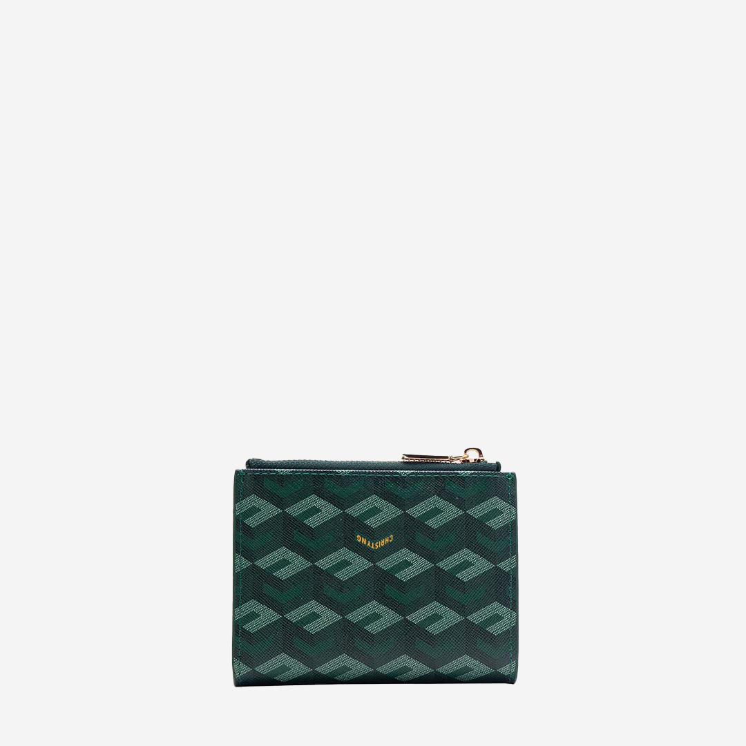  Christy Ng Erin Small Wallet (Print Edition) Green 