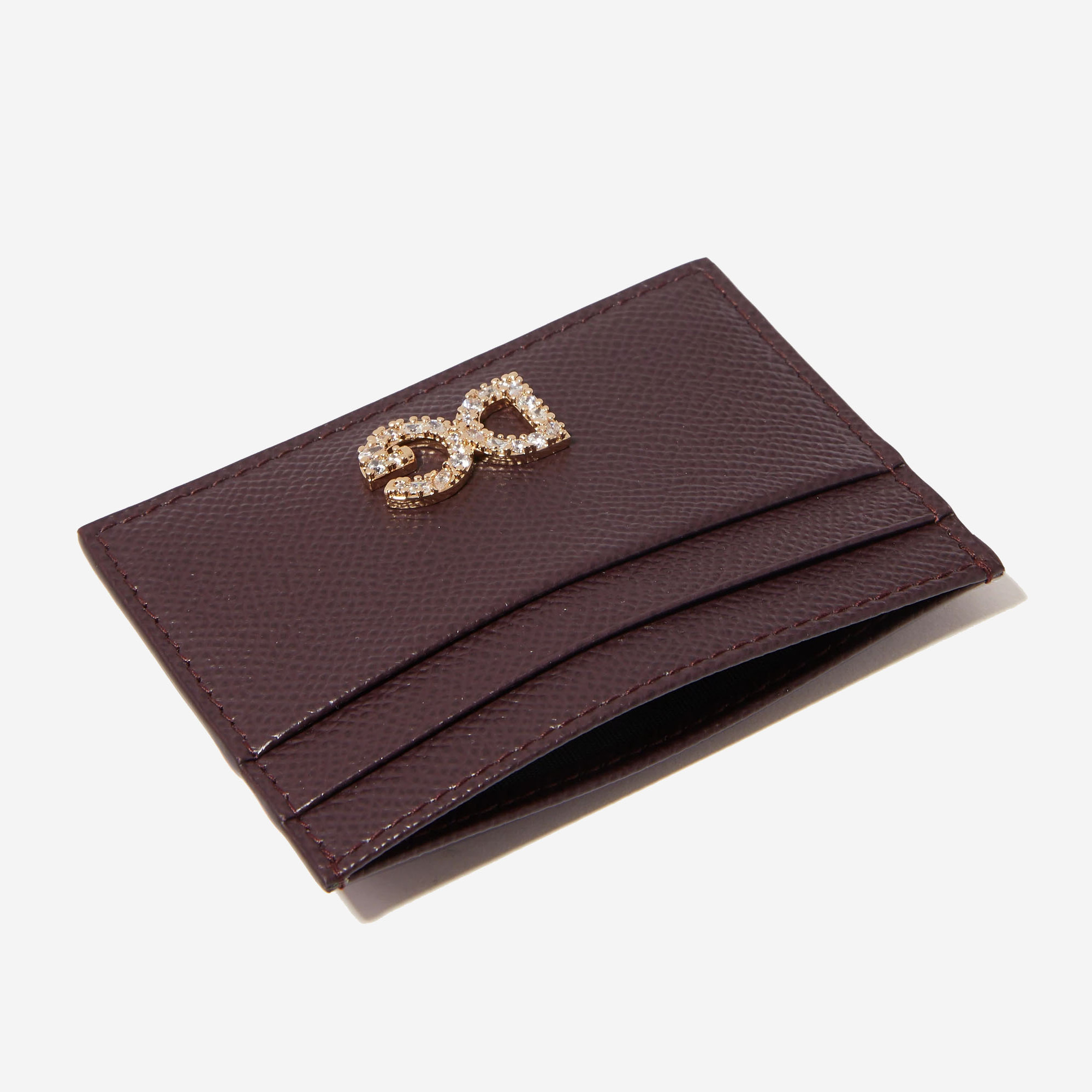  Dolce and Gabbana Dauphine Leather Card Case 