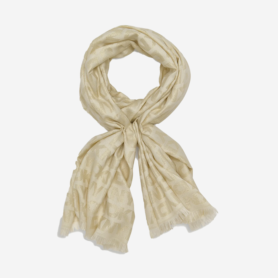  Dkny metal pashmina Eggshell 