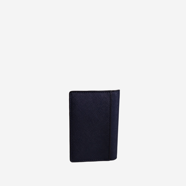   Michael Kors Cooper Saffiano Leather Bi-Fold Wallet Navy 