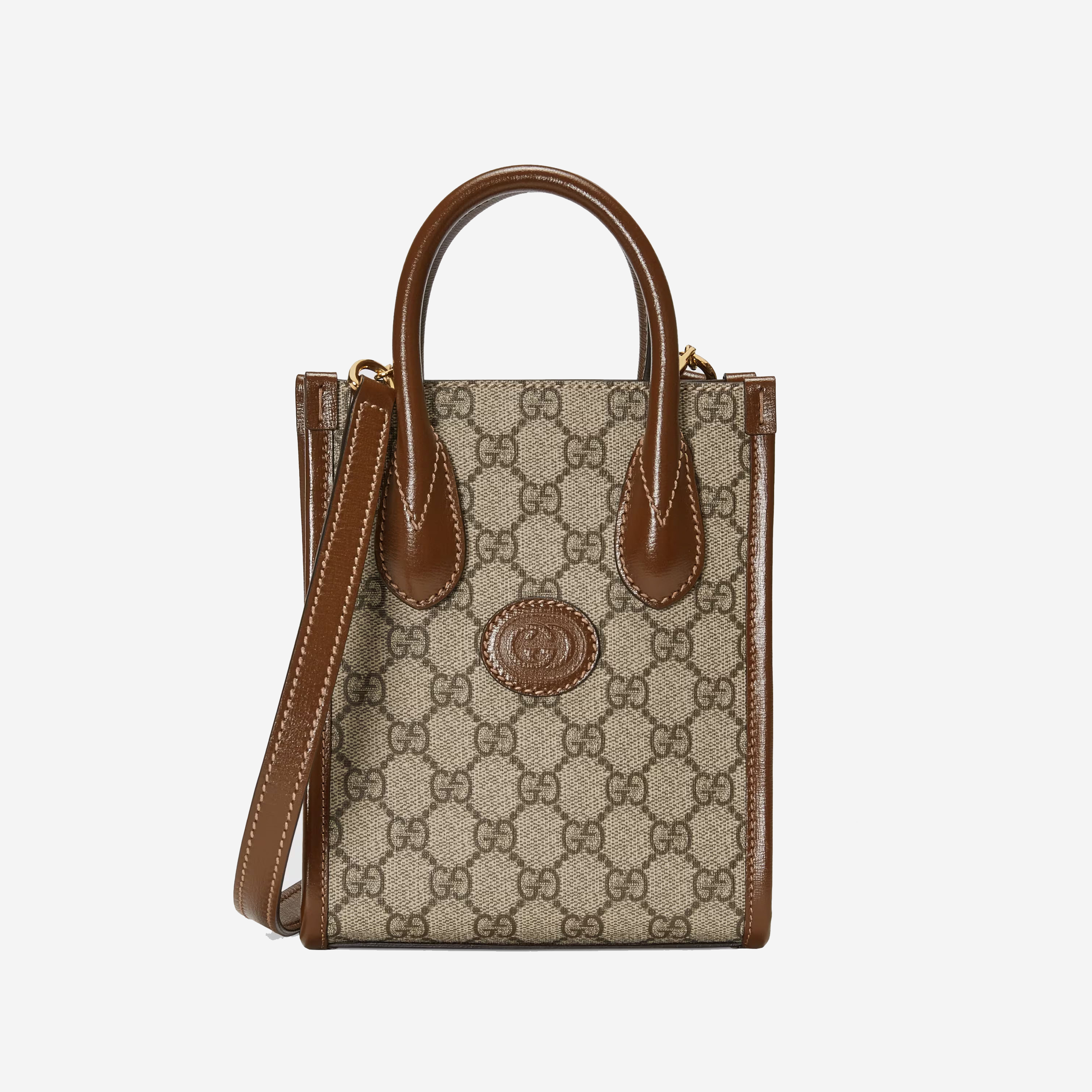  Gucci Mini Tote Bag with Interlocking G 