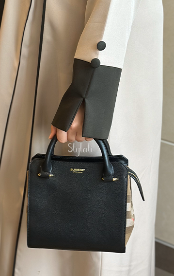  Burberry Banwell Satchel Handbag 