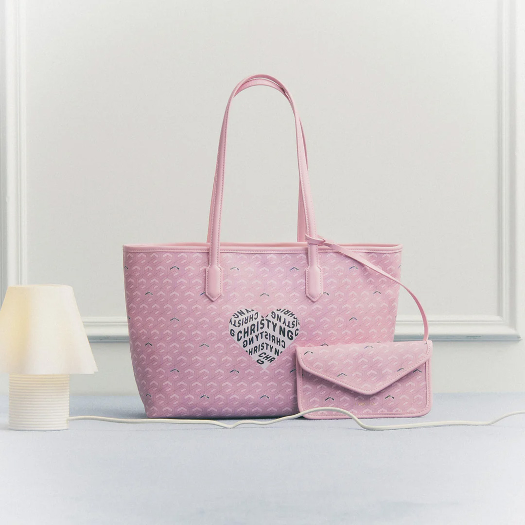  Christy Ng Russo Large Tote (Valentine's Edition) Pink (Pre-Order Within 14 Days) 